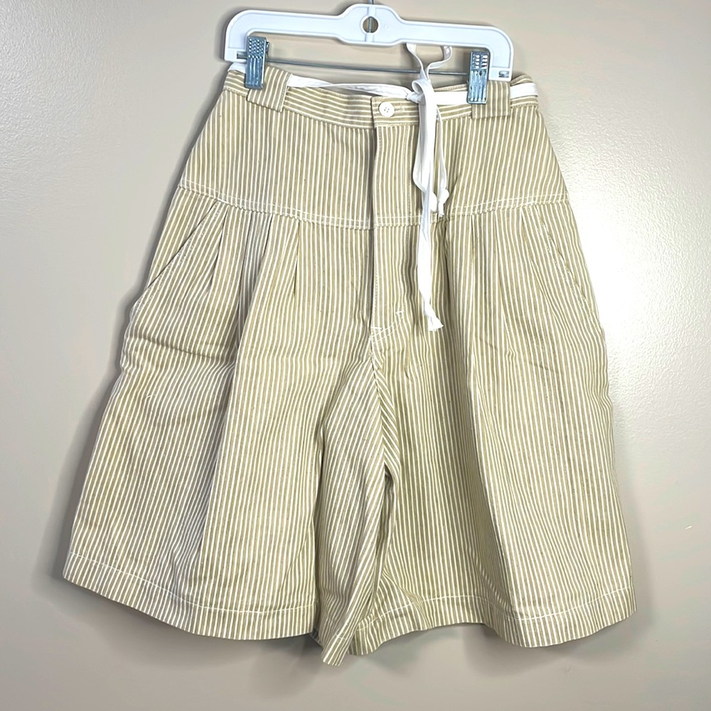 Bobbie Brooks vintage shorts skort high waist with front pleats